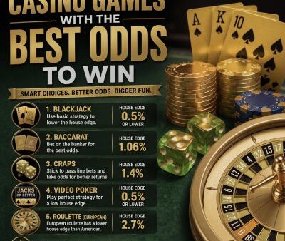 Casino Games with the Best Odds to Win
